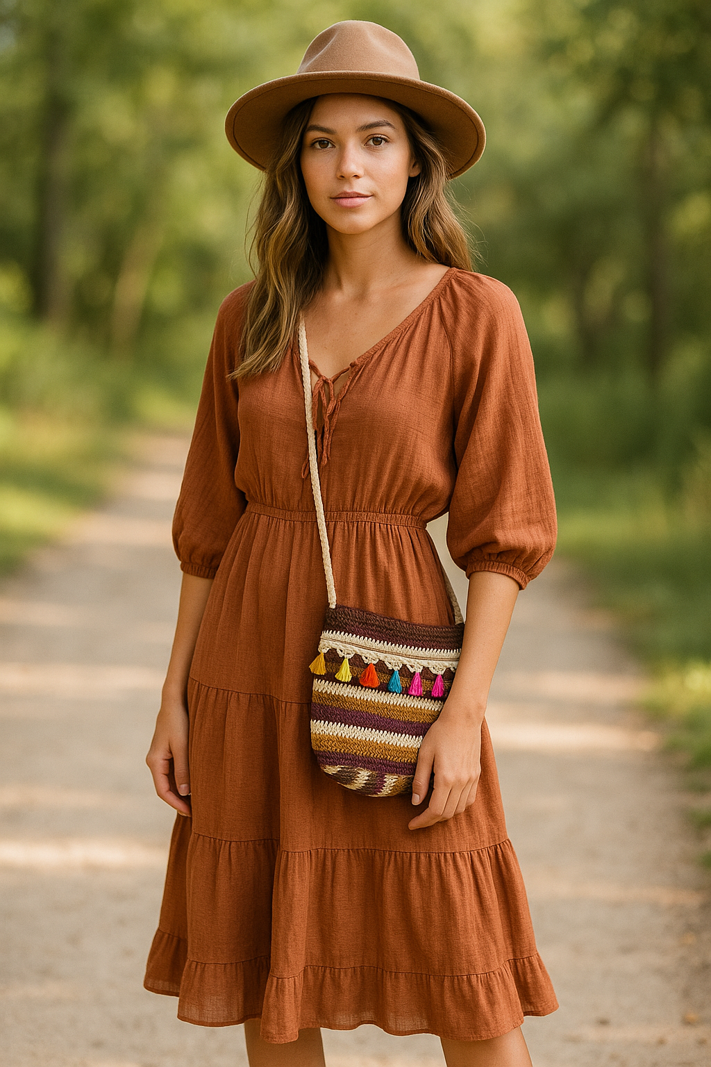 boho brown