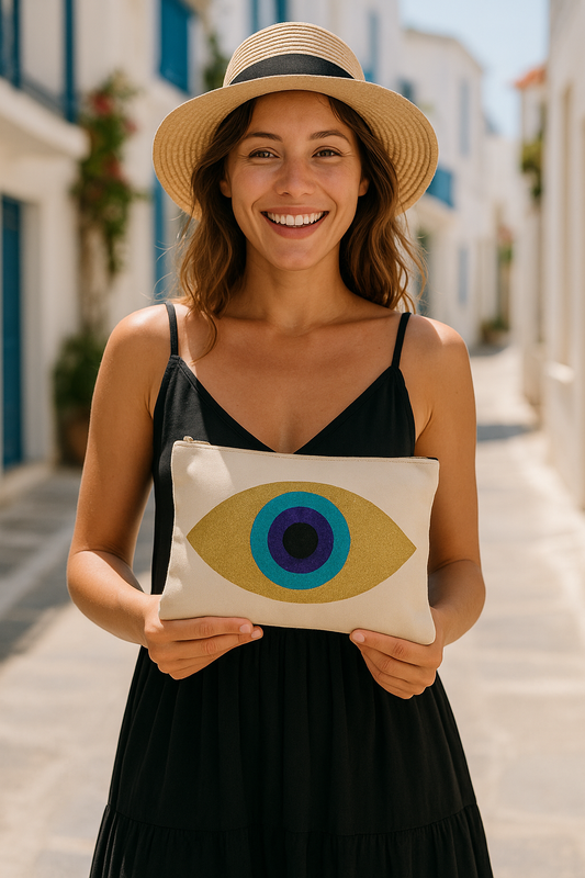 σαντάκι φάκελος με μάτι – το απόλυτο summer must-have!